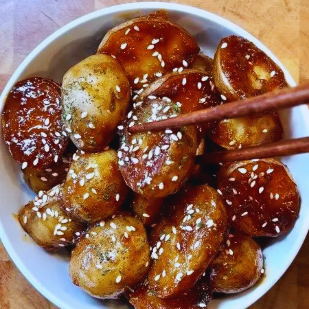 Honey Sesame Potatos
