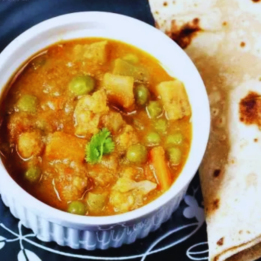 Chapati Veg Kurma (3)
