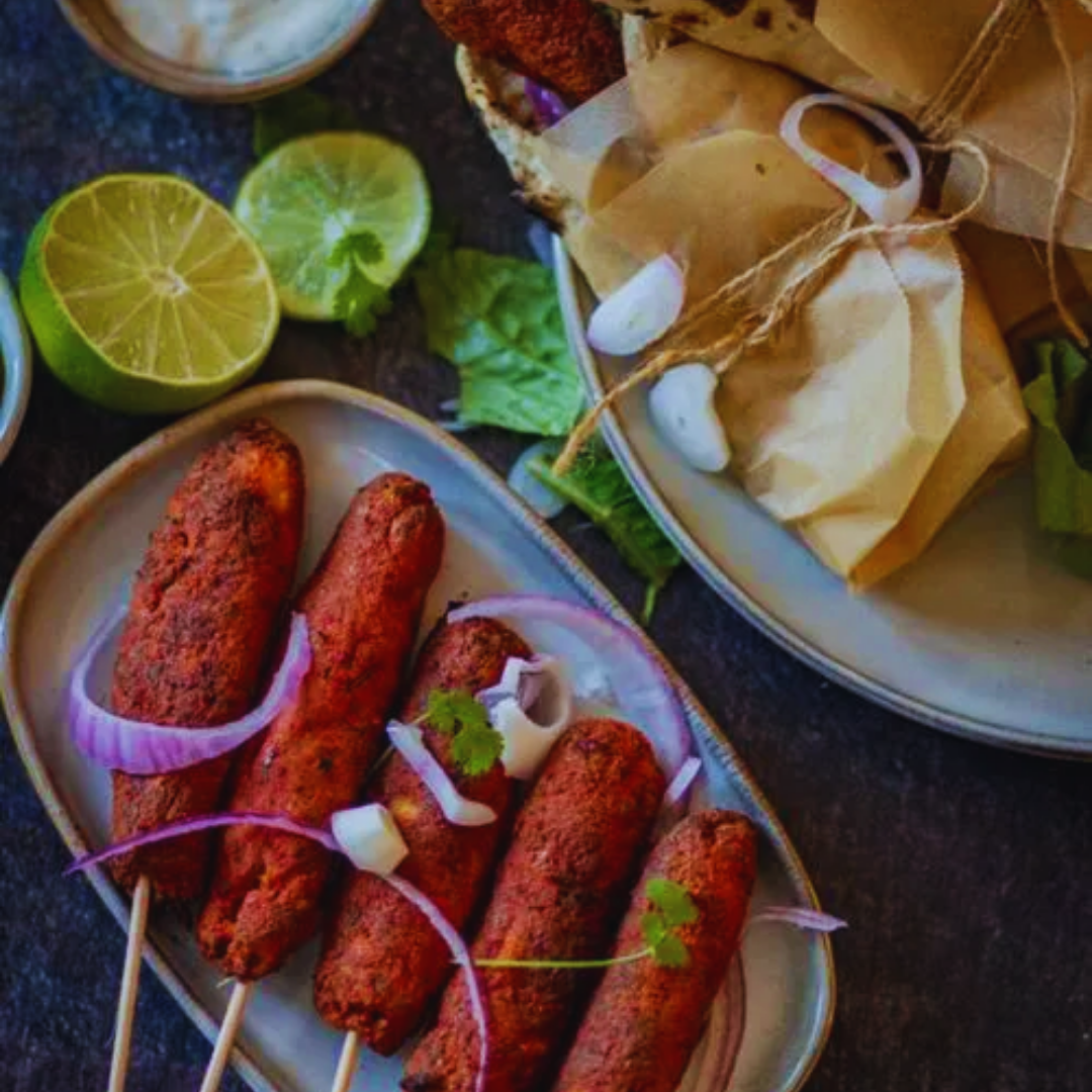 Chukandar Seekh Kabab