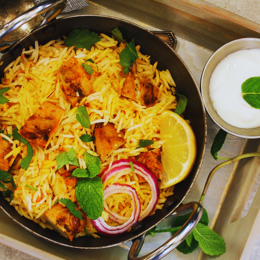 Paneer Tikka Biryani
